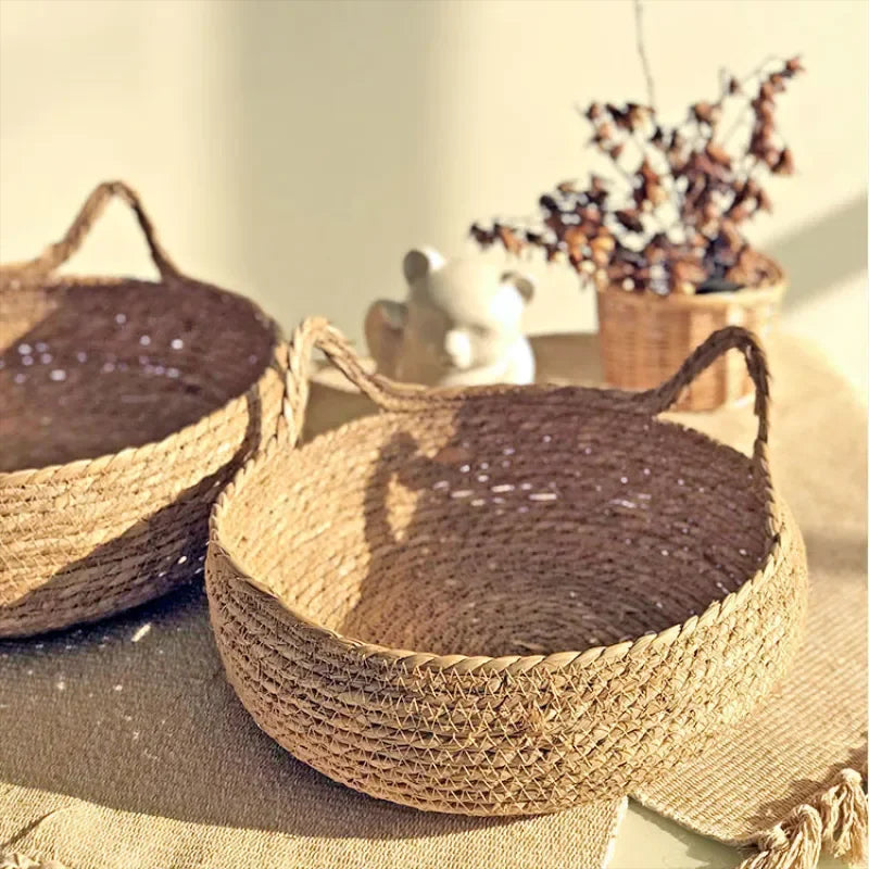 Cat bed shown in home interior