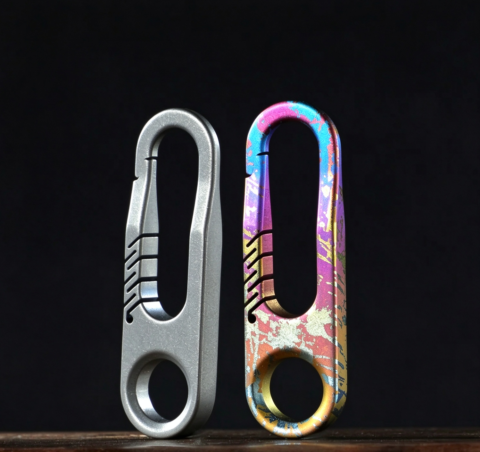2024 new titanium alloy detachable pull tab down jacket bag universal lock head repair pendant zipper piece