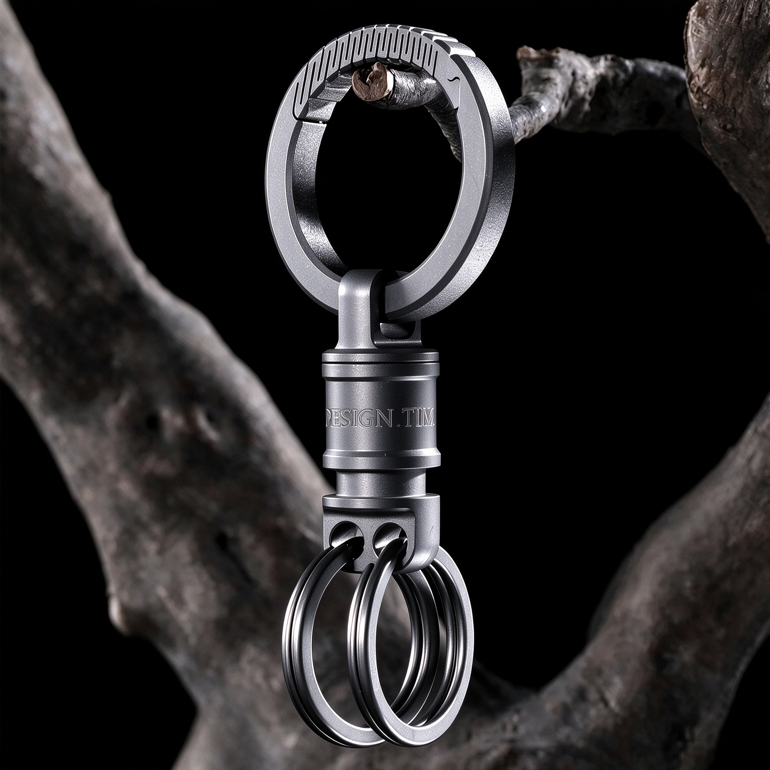 Titanium alloy suitable for Volkswagen Sagitar keychain, Tiguan I, Lavida car, Bora Golf 7, Tiguan Yue