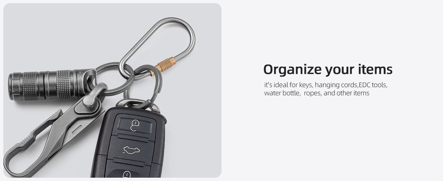 locking key ring