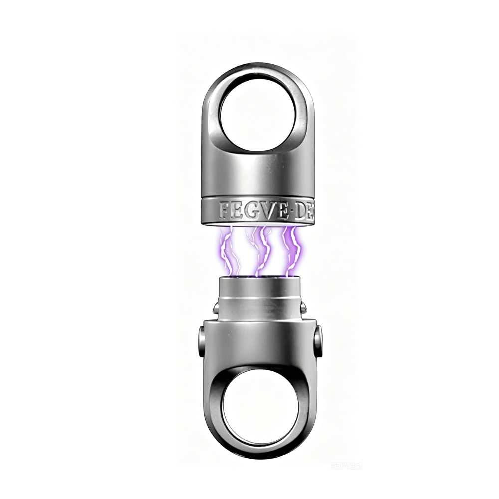 2024 New Titanium Alloy Luya Fishing Multi purpose Strong Magnetic Hanging Buckle, Telescopic Strong Magnetic Buckle, Quick Pull Climbing Buckle