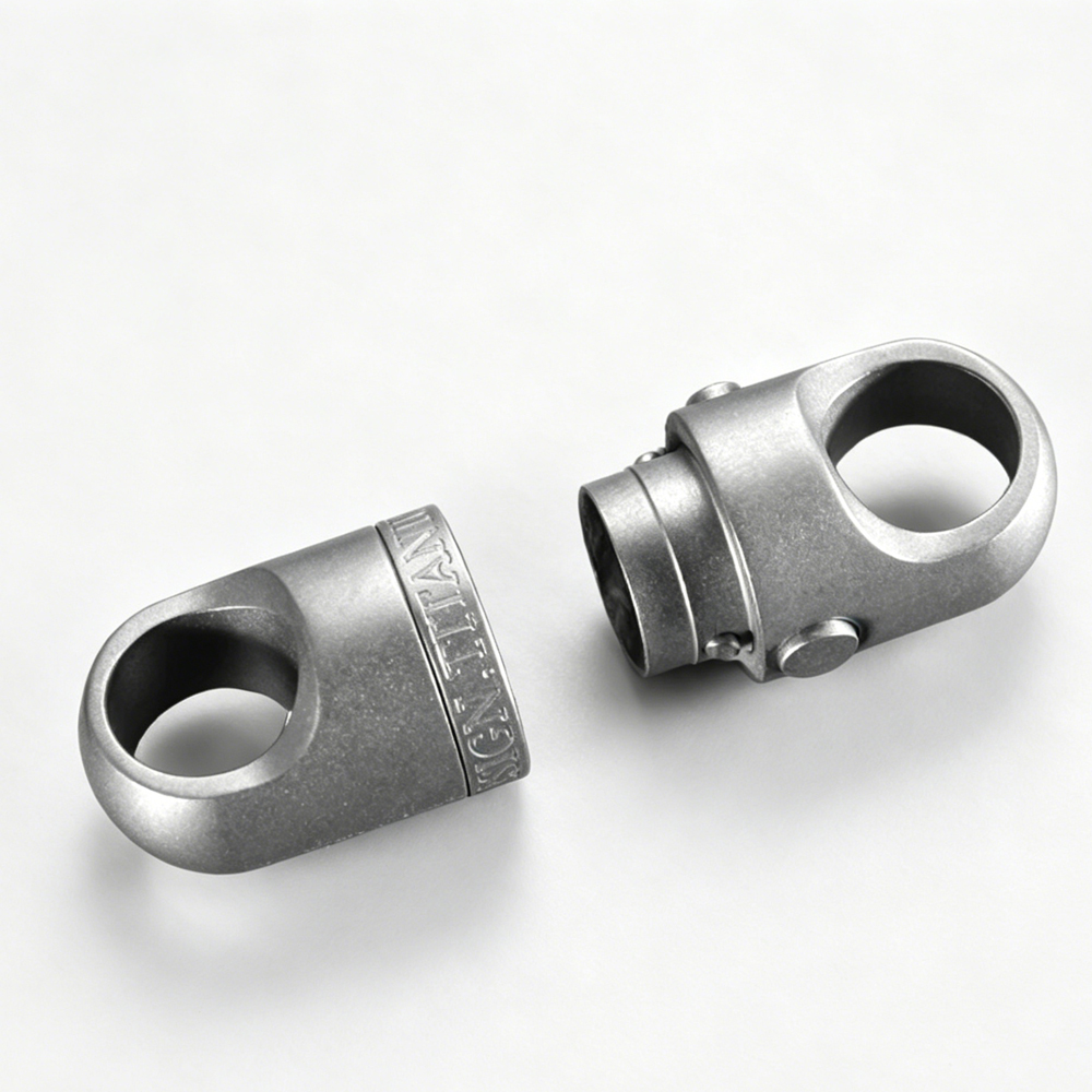 2024 New Titanium Alloy Luya Fishing Multi purpose Strong Magnetic Hanging Buckle, Telescopic Strong Magnetic Buckle, Quick Pull Climbing Buckle