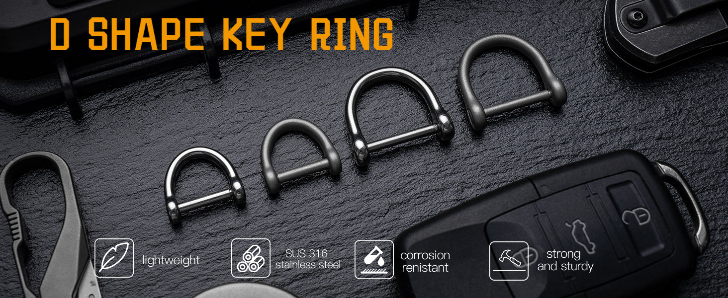 1/2 inch d ring+2/3 inch d ring