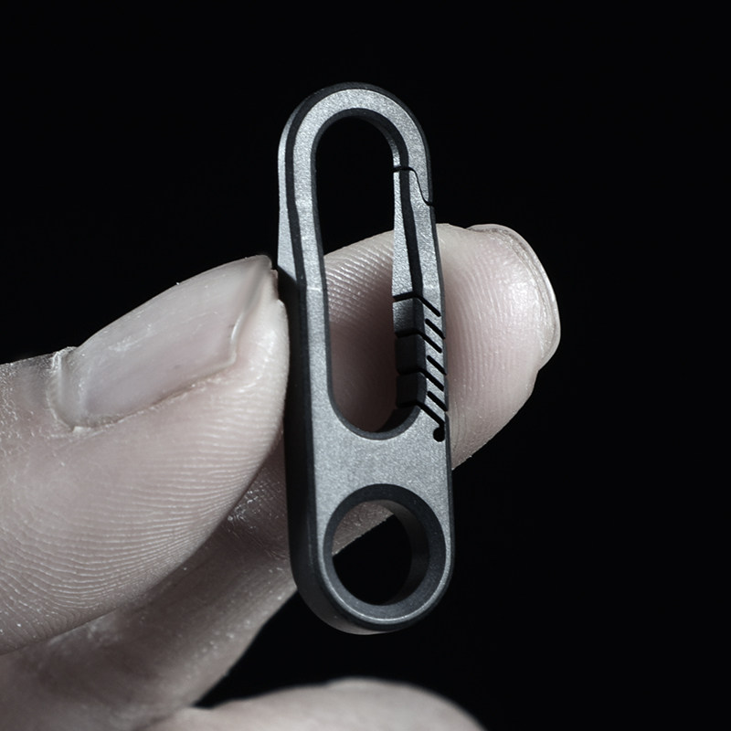 New Titanium Alloy Clothing Replacement Metal Removable Zipper Head Accessories Universal Zipper Slices Decorative Package Pulling Lock Head