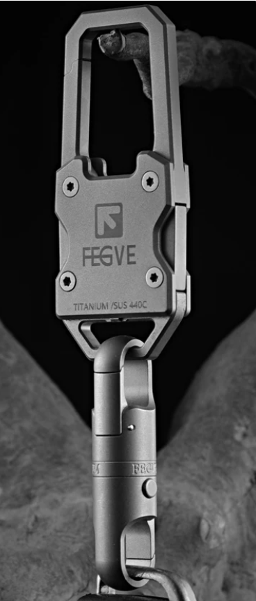 FEGVE Quick Release Keychain, Strong Magnetic Key Chain for Home Car Keys