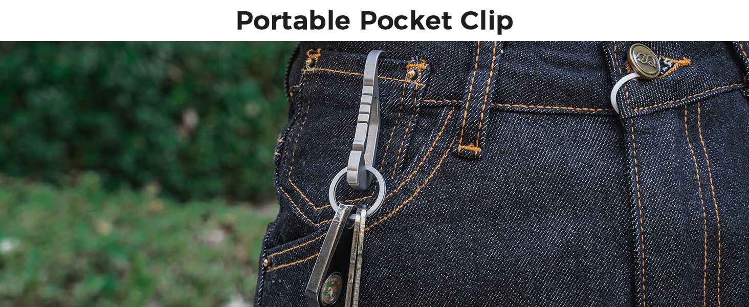 key chain with clip