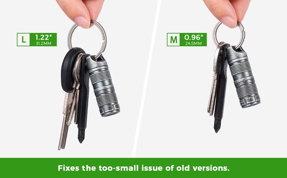 mini key chain rings