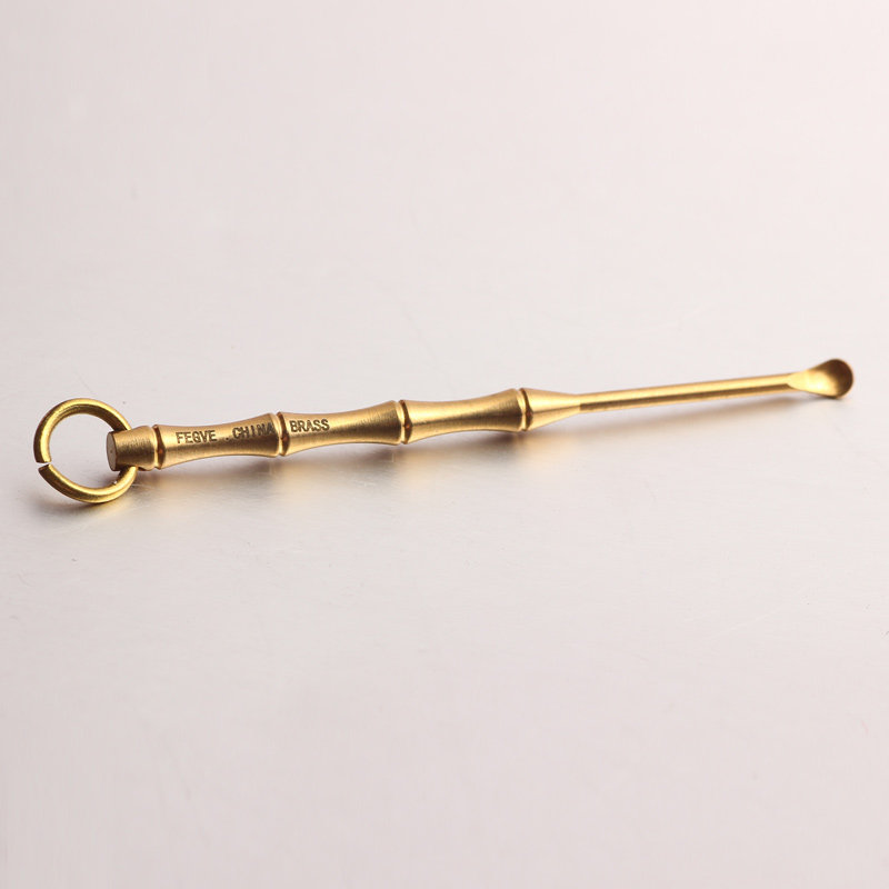 FEGVEFEGVE pure titanium alloy ear scoop for men and women, ear droppings scoop, ear picking tool, ear scraping and ear scraping artifact