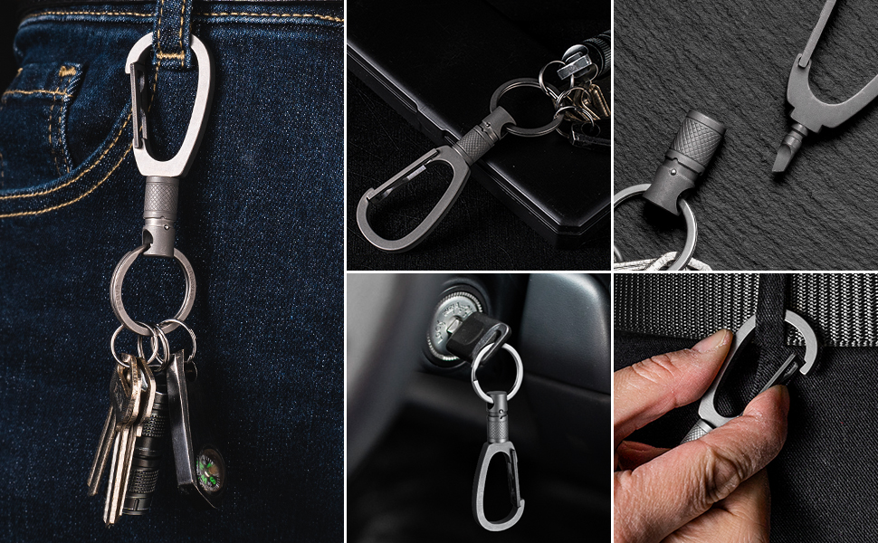 quick disconnect keychain