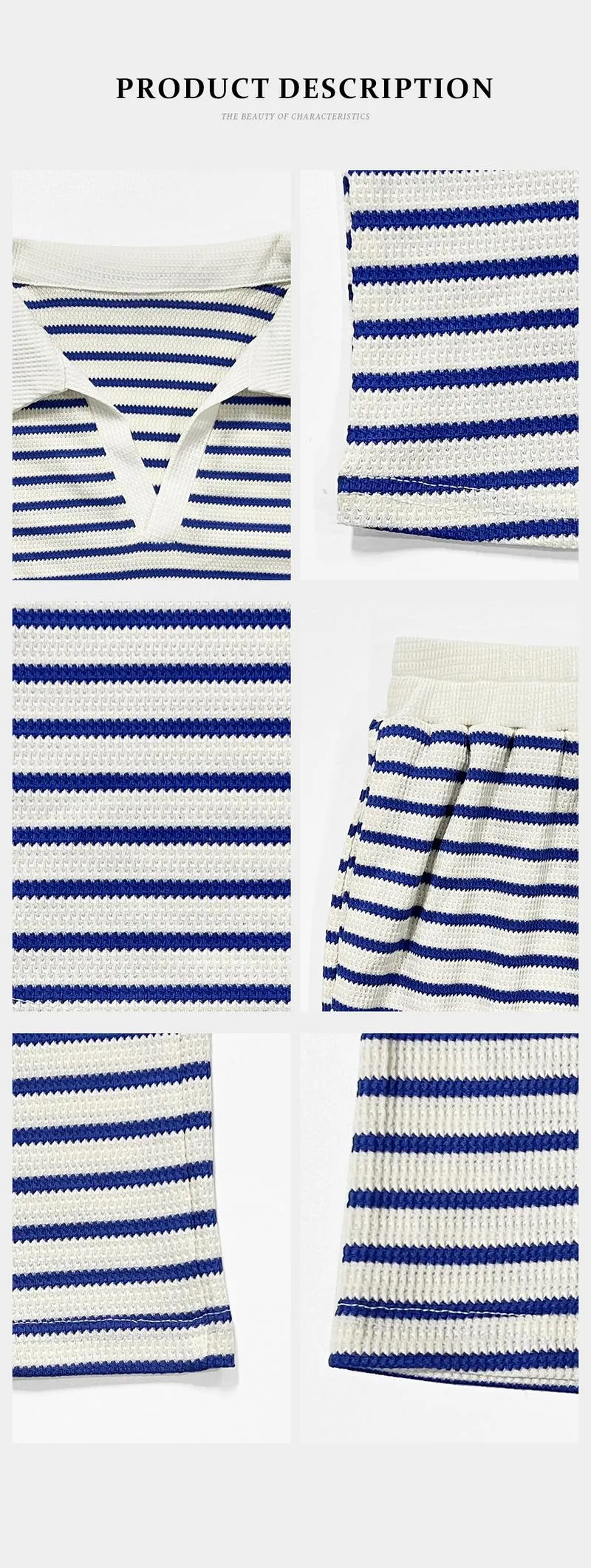 KatchMe Women's Casual Color Matching Stripe Long Sleeve Top & Wide Leg Trousers Co-ord, Soft V-Neck Loose Two Piece Outfits, Comfortable Womenswear #BlackFriday#