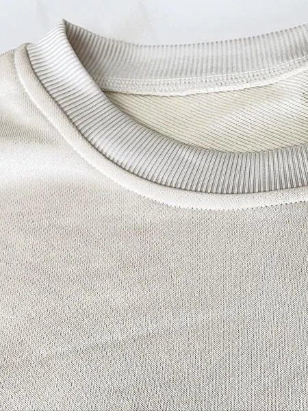 Women's Solid Drop Shoulder Split Hem Sweatshirt & Pants Two-piece Set, Casual Fashion Cozy Breathable Outfits for Daily Outdoor Wear, Ladies Sportswear for All Seasons