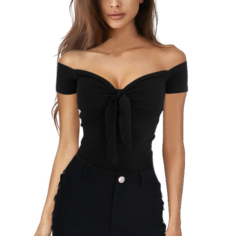 V-Neck Slim-Fit T-Shirt for Beach Parties