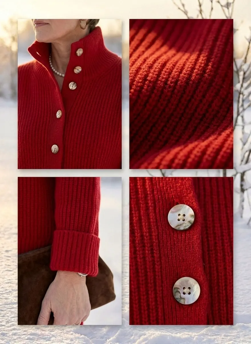 Women's Ribbed Knit Two-Piece Set