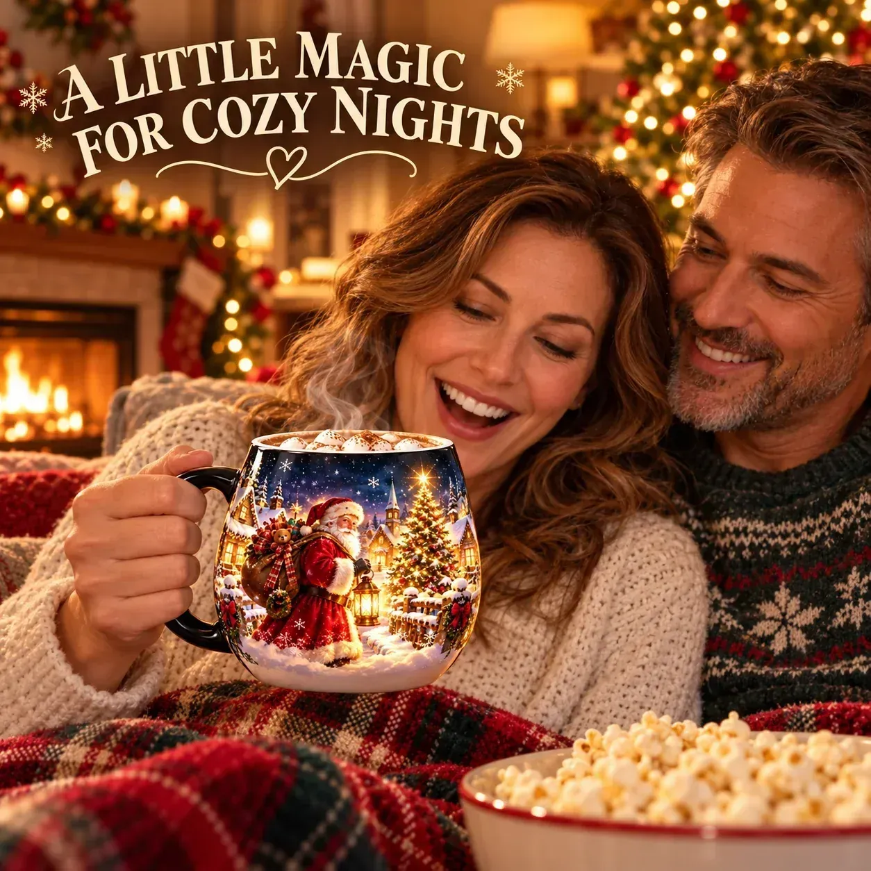 Christmas Magic Color-changing Mug – Heat Reveal Holiday Gift