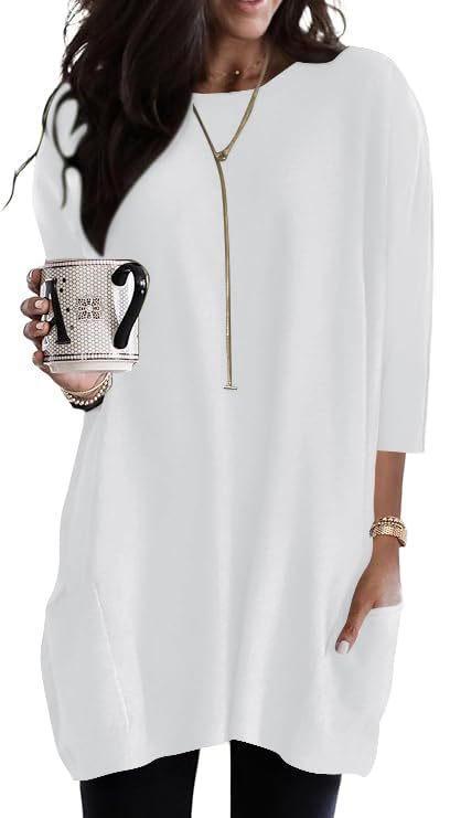 Women's Minimalist Printed Long Sleeve Top