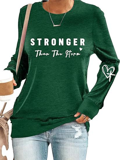 Women's Long Sleeve Heart Cross Top