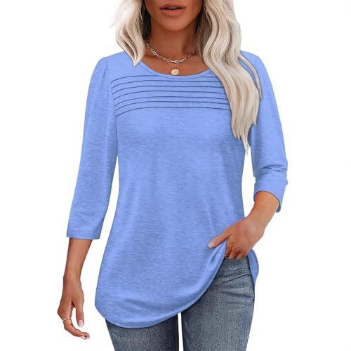 Striped Crewneck Long-Sleeve T-Shirt