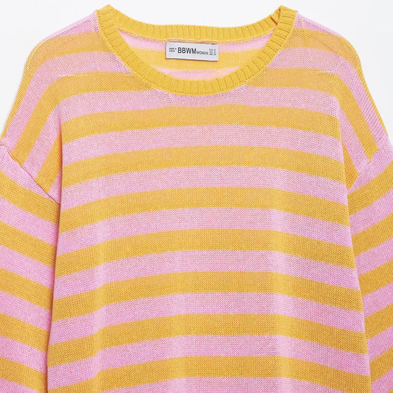 Women's Loose Layered Cut Knit Short Sleeve Top