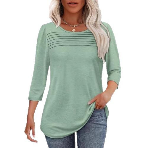 Striped Crewneck Long-Sleeve T-Shirt