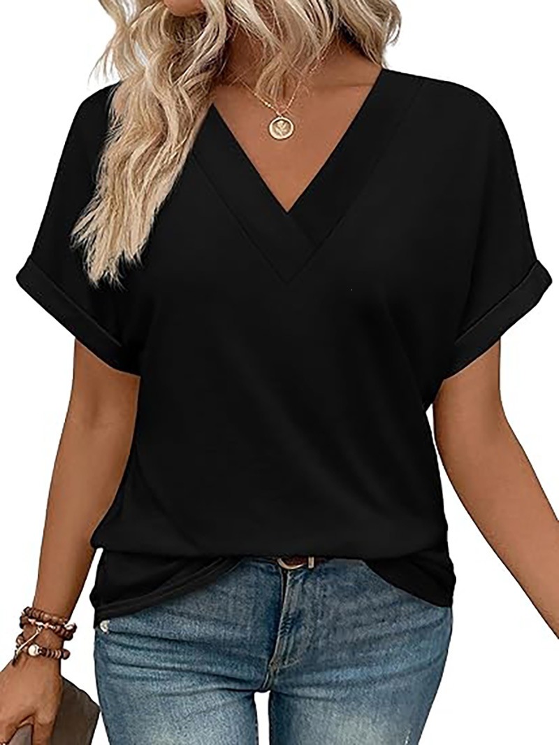 Women's Striped Short-Sleeve Crewneck T-Shirt