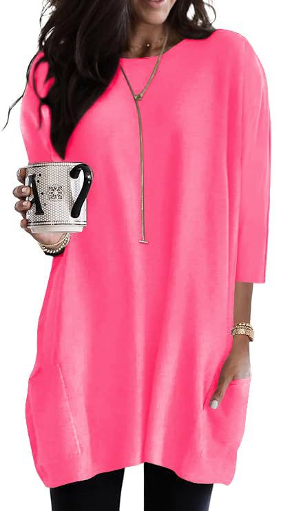 Women's Minimalist Printed Long Sleeve Top