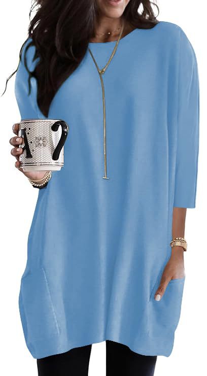 Women's Minimalist Printed Long Sleeve Top