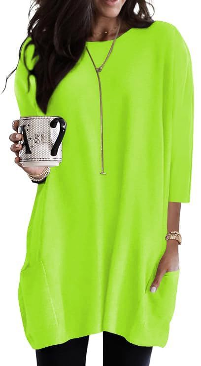 Women's Minimalist Printed Long Sleeve Top