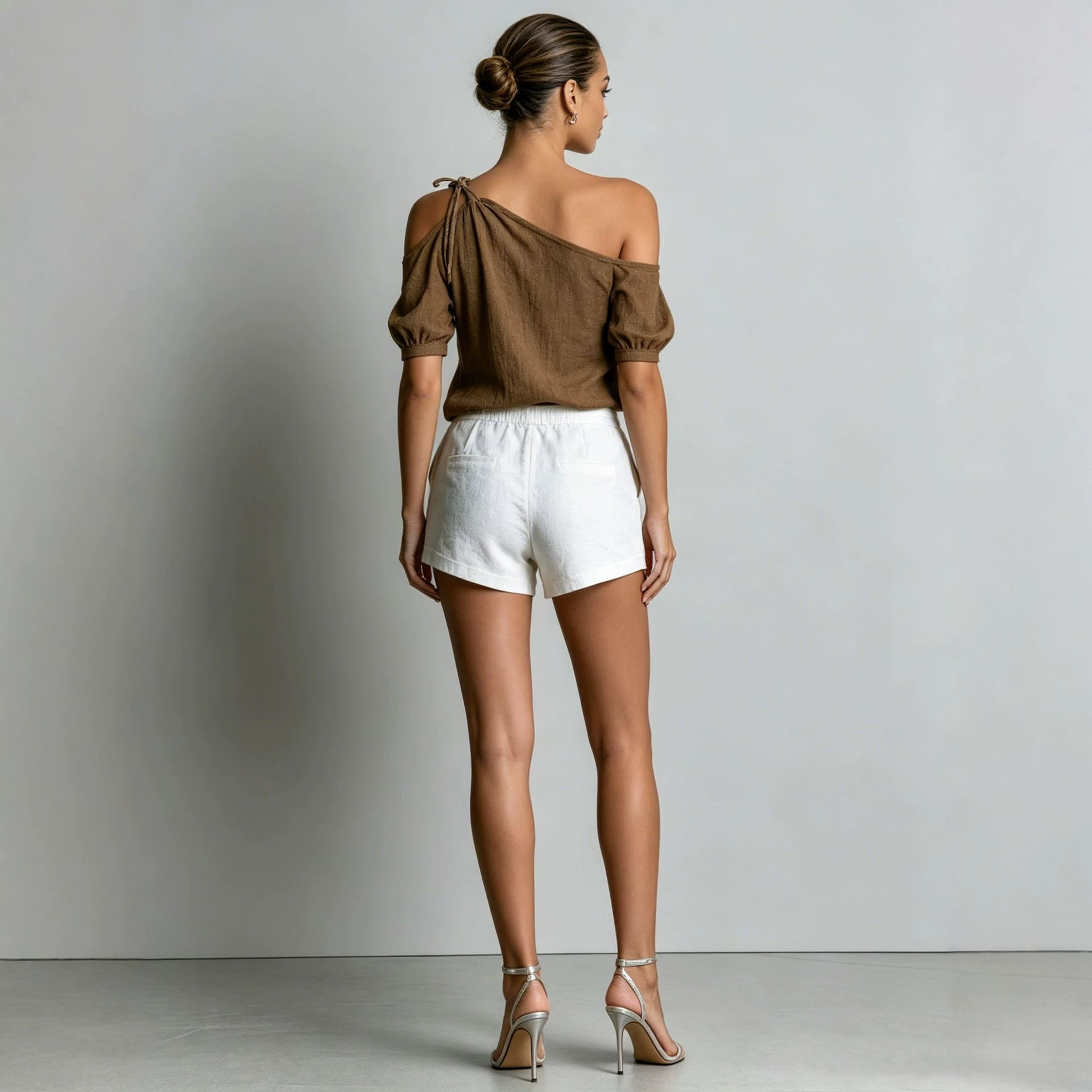 Women's Off-Shoulder Short Sleeve Casual Top
