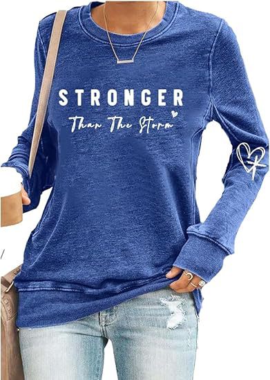 Women's Long Sleeve Heart Cross Top