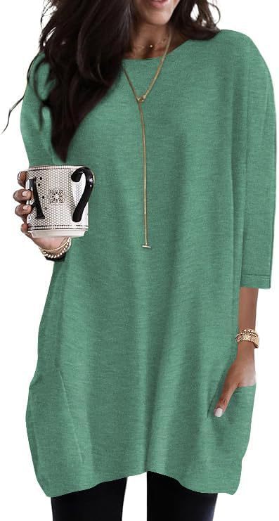 Women's Minimalist Printed Long Sleeve Top