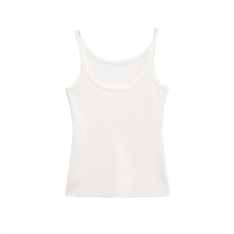 Women's Sleeveless Camisole Top with Print Design