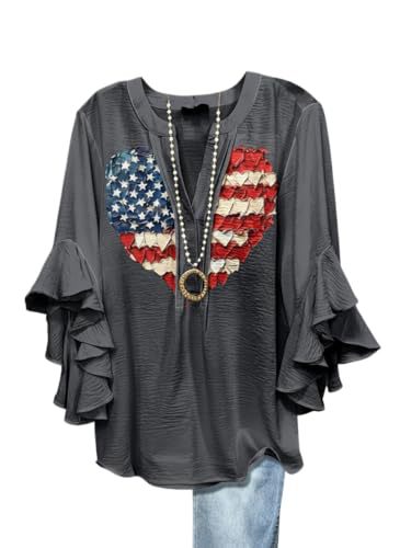 Women's Vintage Floral Print Half-Sleeve Top
