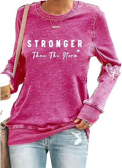 Women's Long Sleeve Heart Cross Top