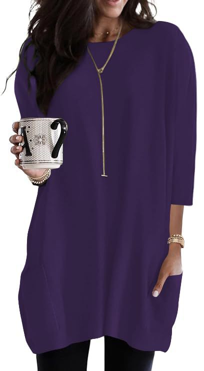 Women's Minimalist Printed Long Sleeve Top