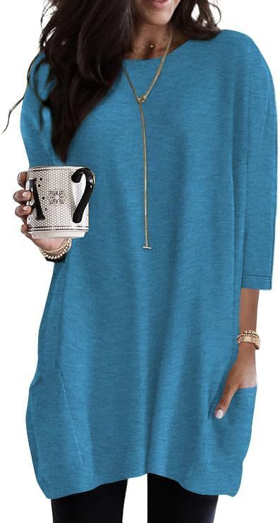 Women's Minimalist Printed Long Sleeve Top