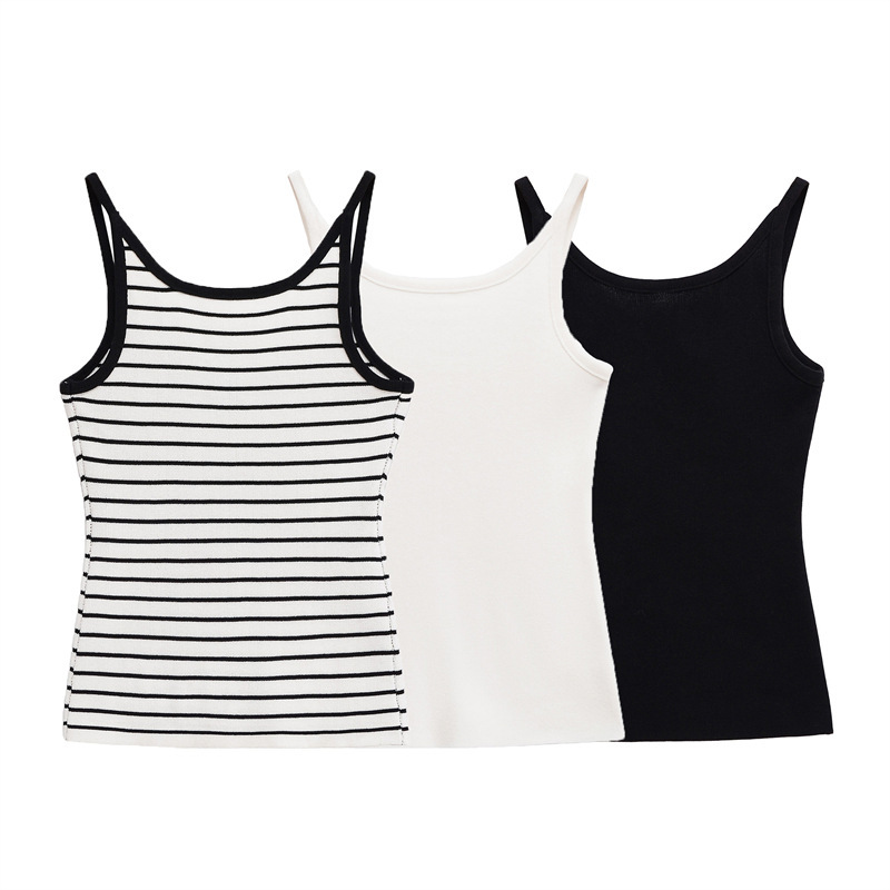 Women's Sleeveless Camisole Top with Print Design