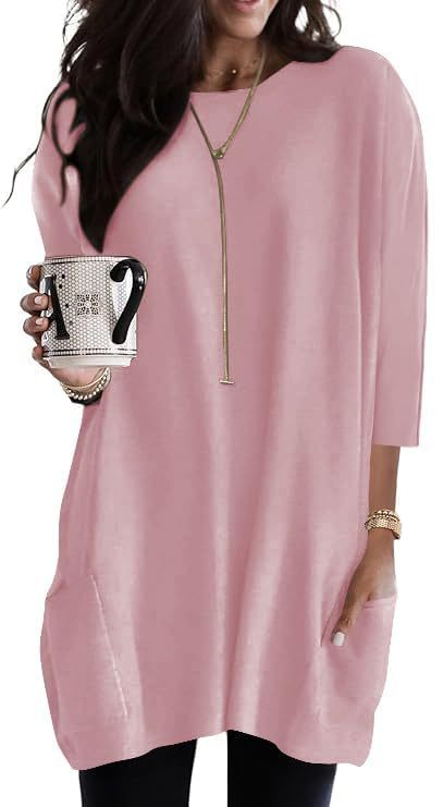 Women's Minimalist Printed Long Sleeve Top