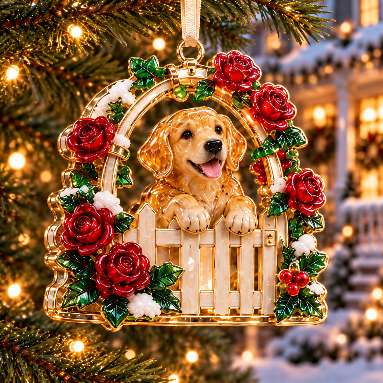 Golden Retriever Christmas Ornaments – 6 Heartwarming Holiday Designs for Dog Lovers