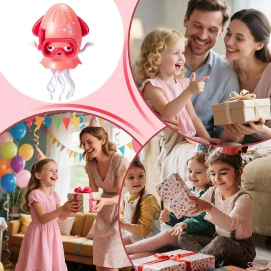 Interactive Electric Dancing Octopus Toy with Music & Rainbow Lights, Auto Crawling Durable Kids Toy, Gift for Boys Girls, Children's Day & Birthday