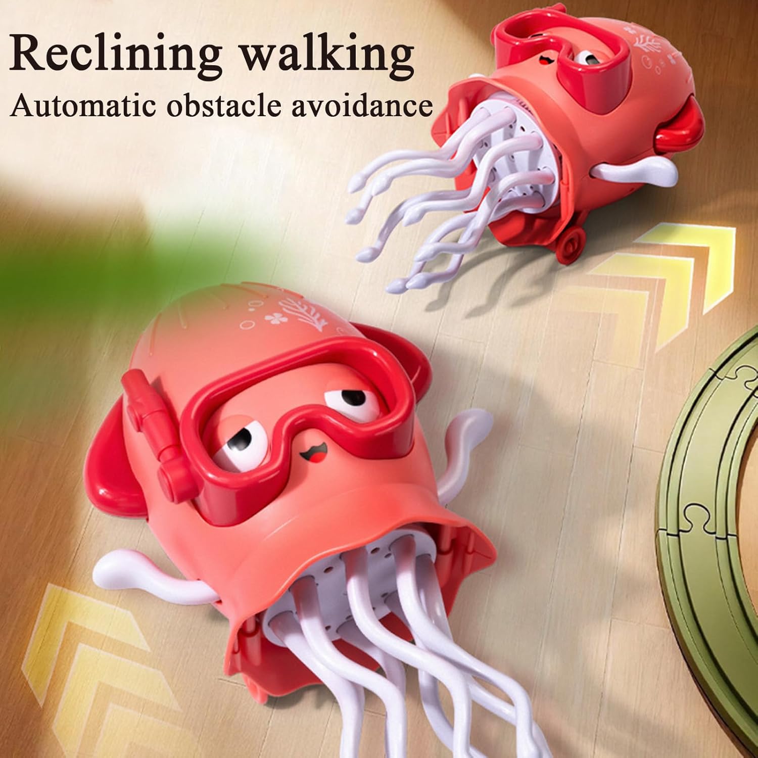 Interactive Electric Dancing Octopus Toy with Music & Rainbow Lights, Auto Crawling Durable Kids Toy, Gift for Boys Girls, Children's Day & Birthday