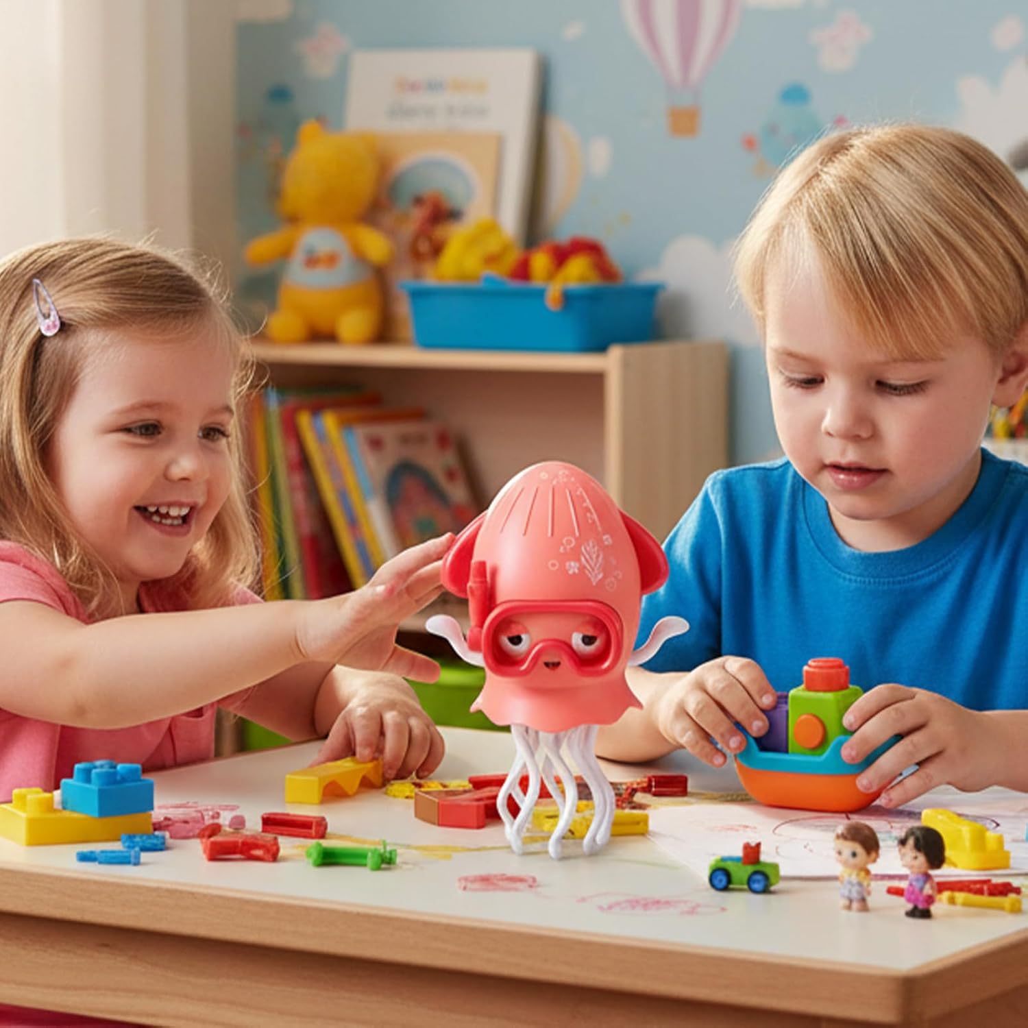 Interactive Electric Dancing Octopus Toy with Music & Rainbow Lights, Auto Crawling Durable Kids Toy, Gift for Boys Girls, Children's Day & Birthday