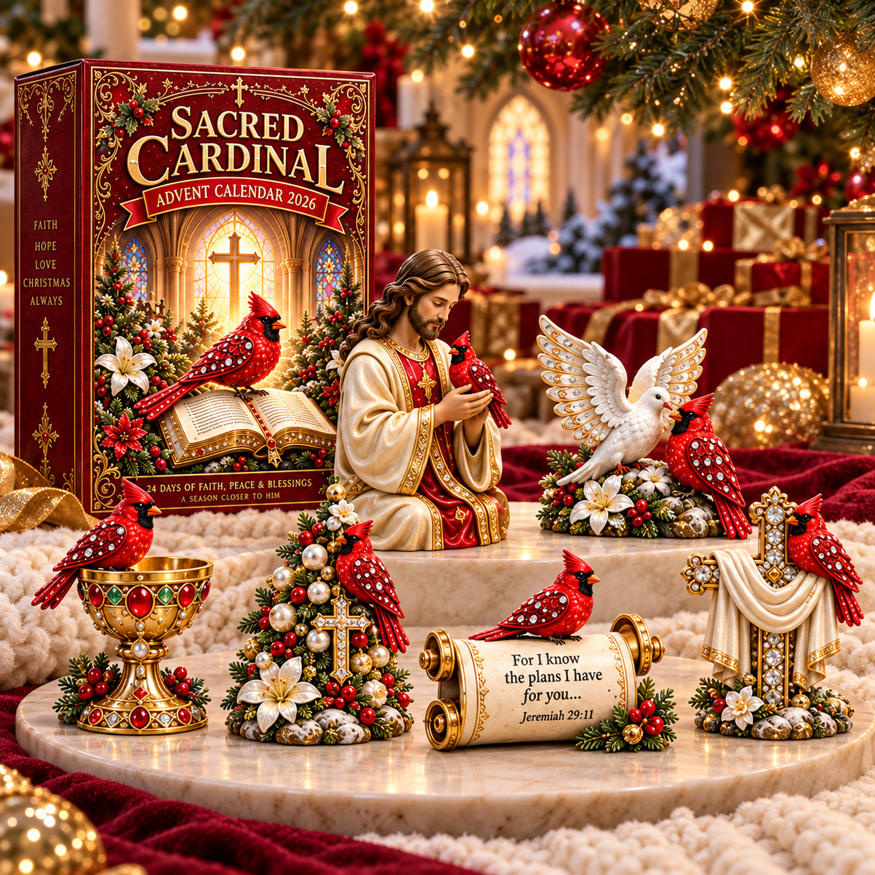 🔥Sacred Cardinal Advent Calendar