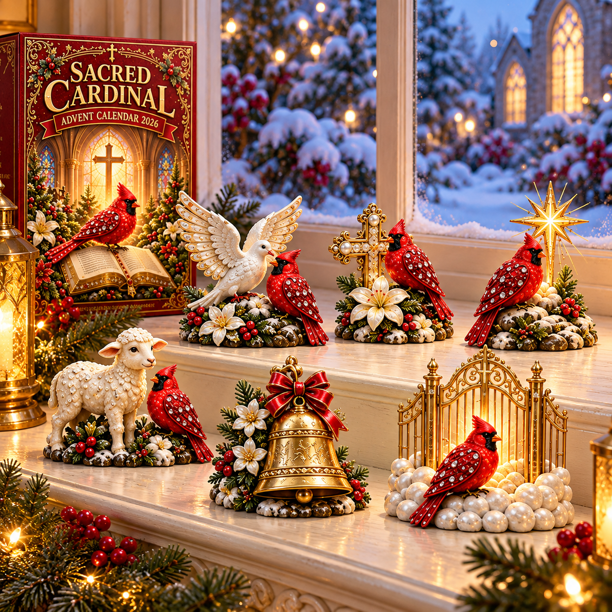 🔥Sacred Cardinal Advent Calendar