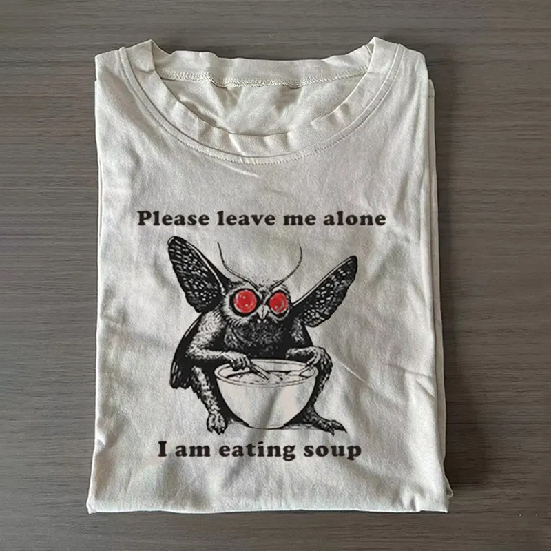 Mothman Eating Soup T-shirt/Sweatshirt