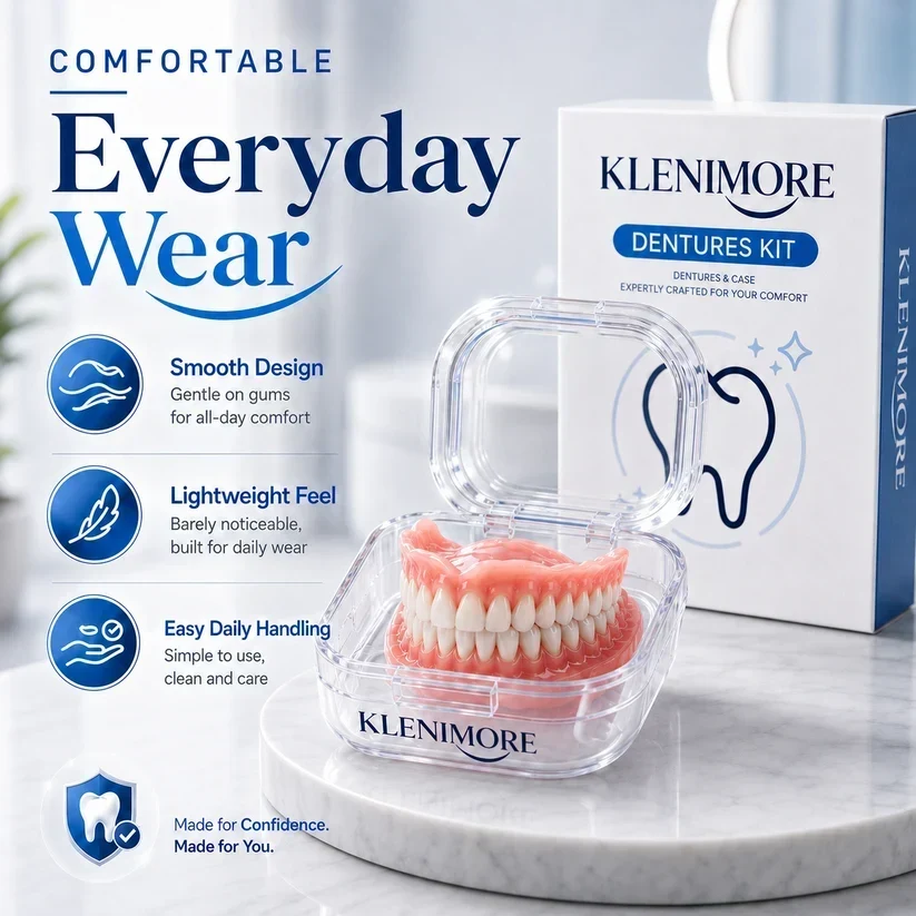  Natural-Looking Dentures Designed for Speaking, Smiling and Everyday Use
