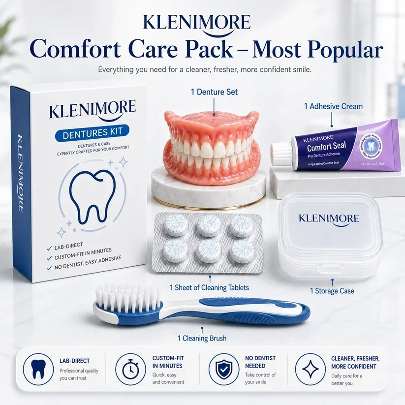  Natural-Looking Dentures Designed for Speaking, Smiling and Everyday Use