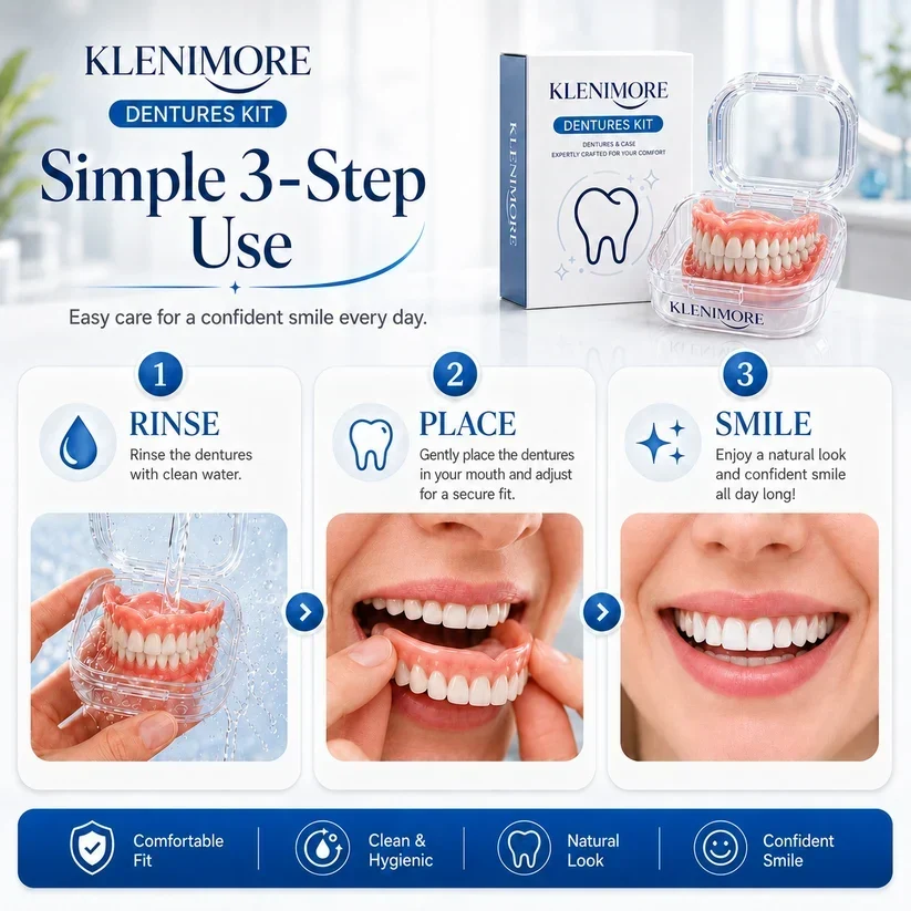  Natural-Looking Dentures Designed for Speaking, Smiling and Everyday Use