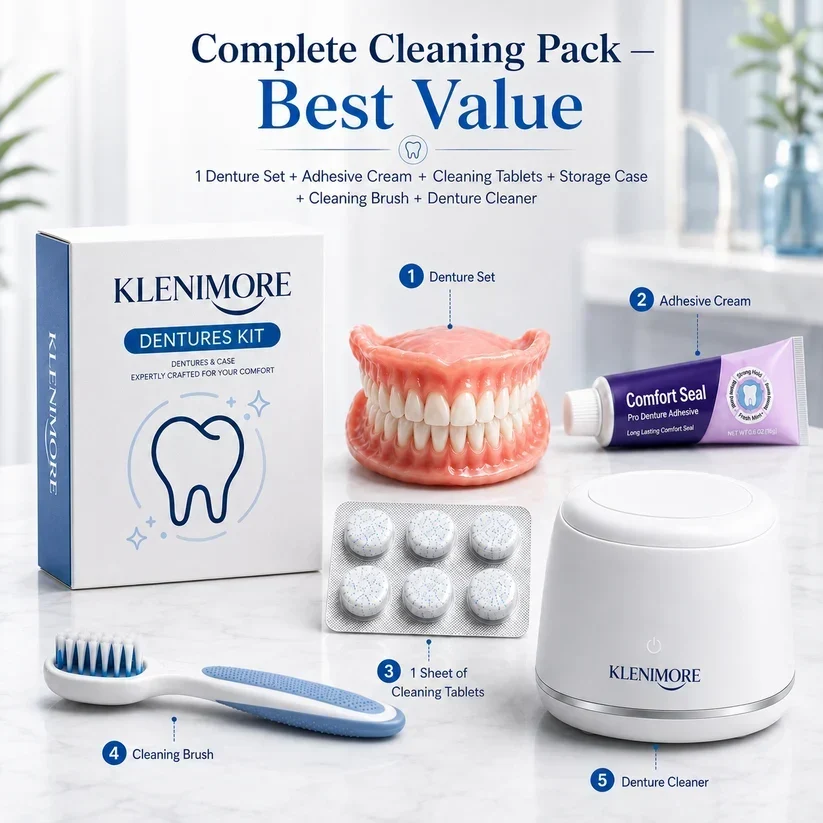  Natural-Looking Dentures Designed for Speaking, Smiling and Everyday Use