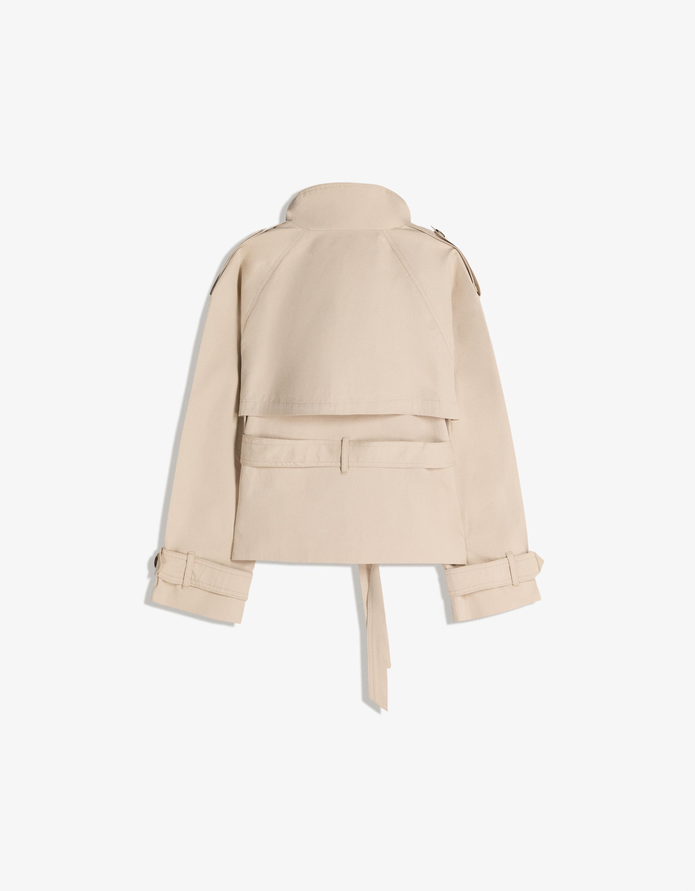 FUNNEL NECKTRENCH JACKET