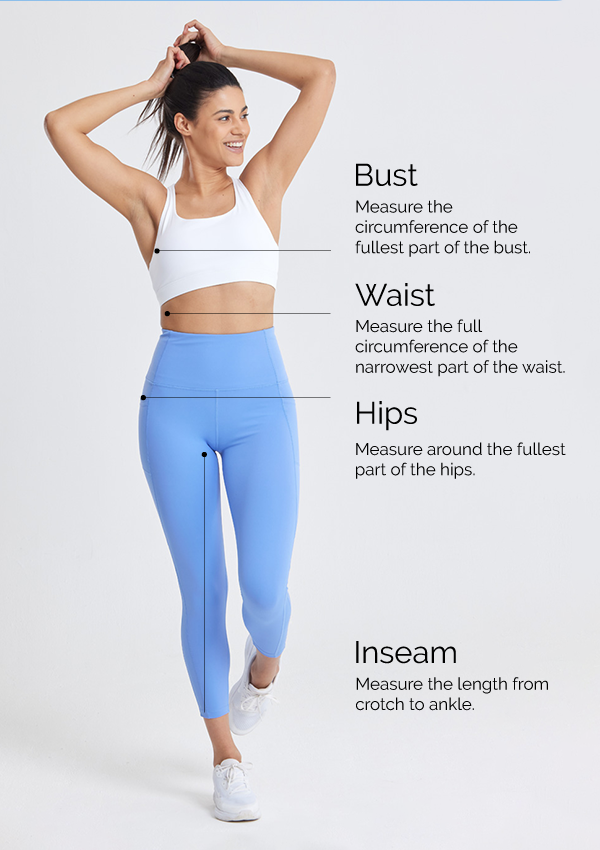 Women's Size Guide Illustration